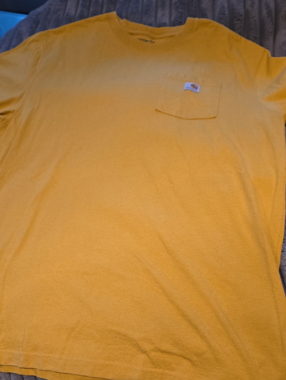 CARHARRT XLT Goldenrod SS TEE          (BIN 004)